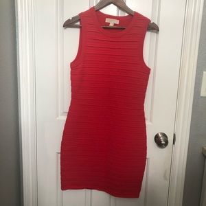 Michael Kors Red Sleeveless Dress